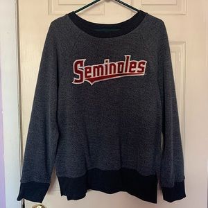 VS PINK Florida State Seminoles fleece sweater